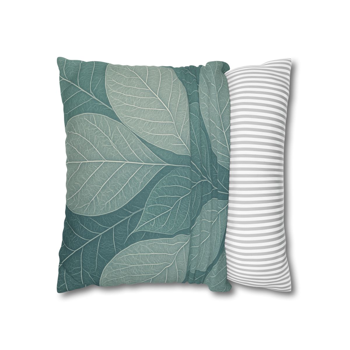 Fractal Leaf Web soft cotton pillow cases