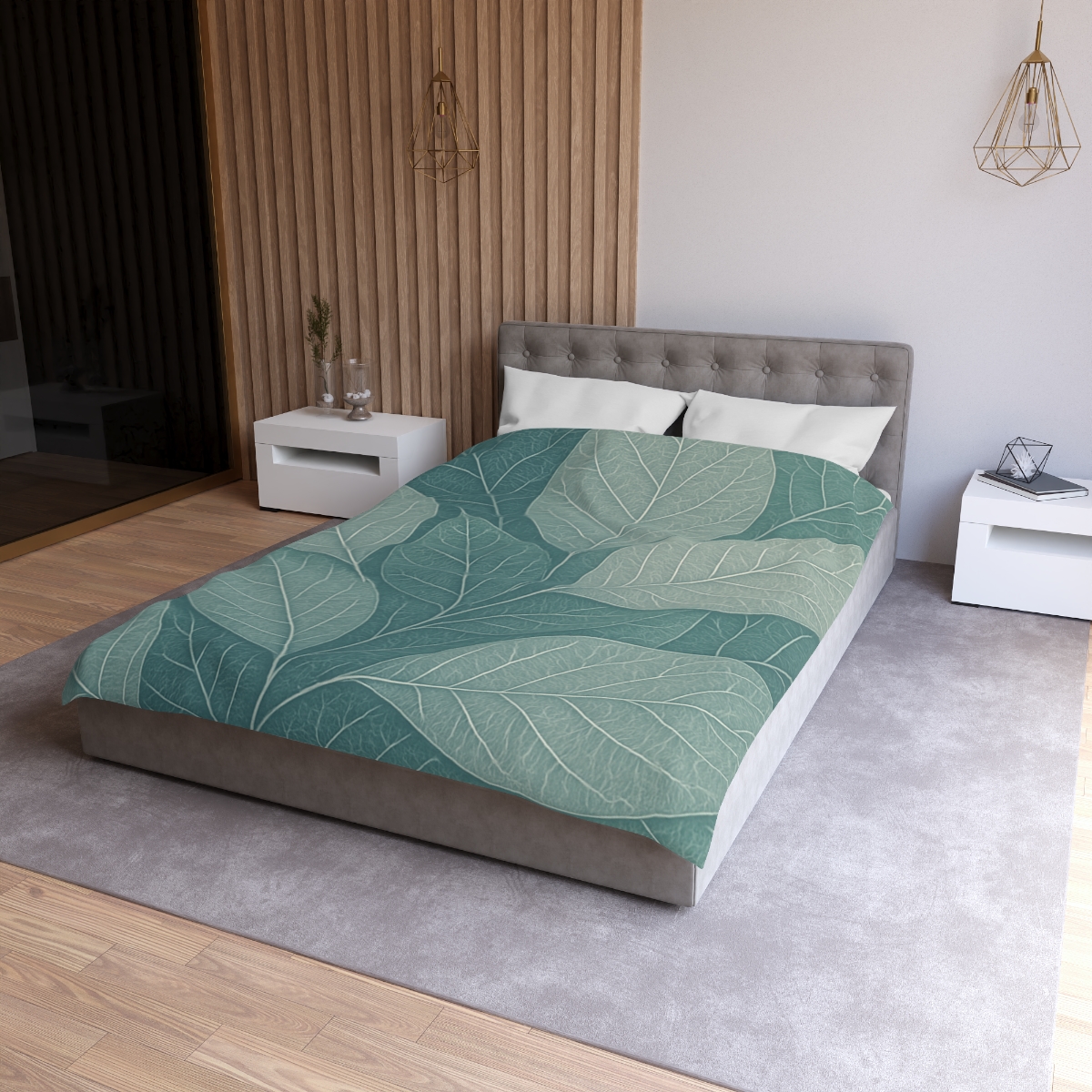 Fractal Leaf Web trendy bedroom duvets