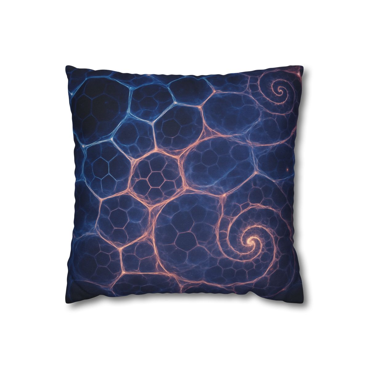 Fractal Nebula Lattice unique gift pillow cases