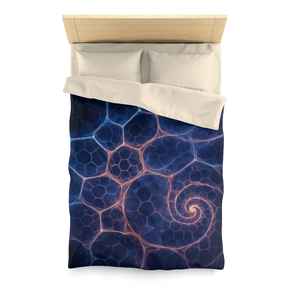 Fractal Nebula Lattice duvets for gifts