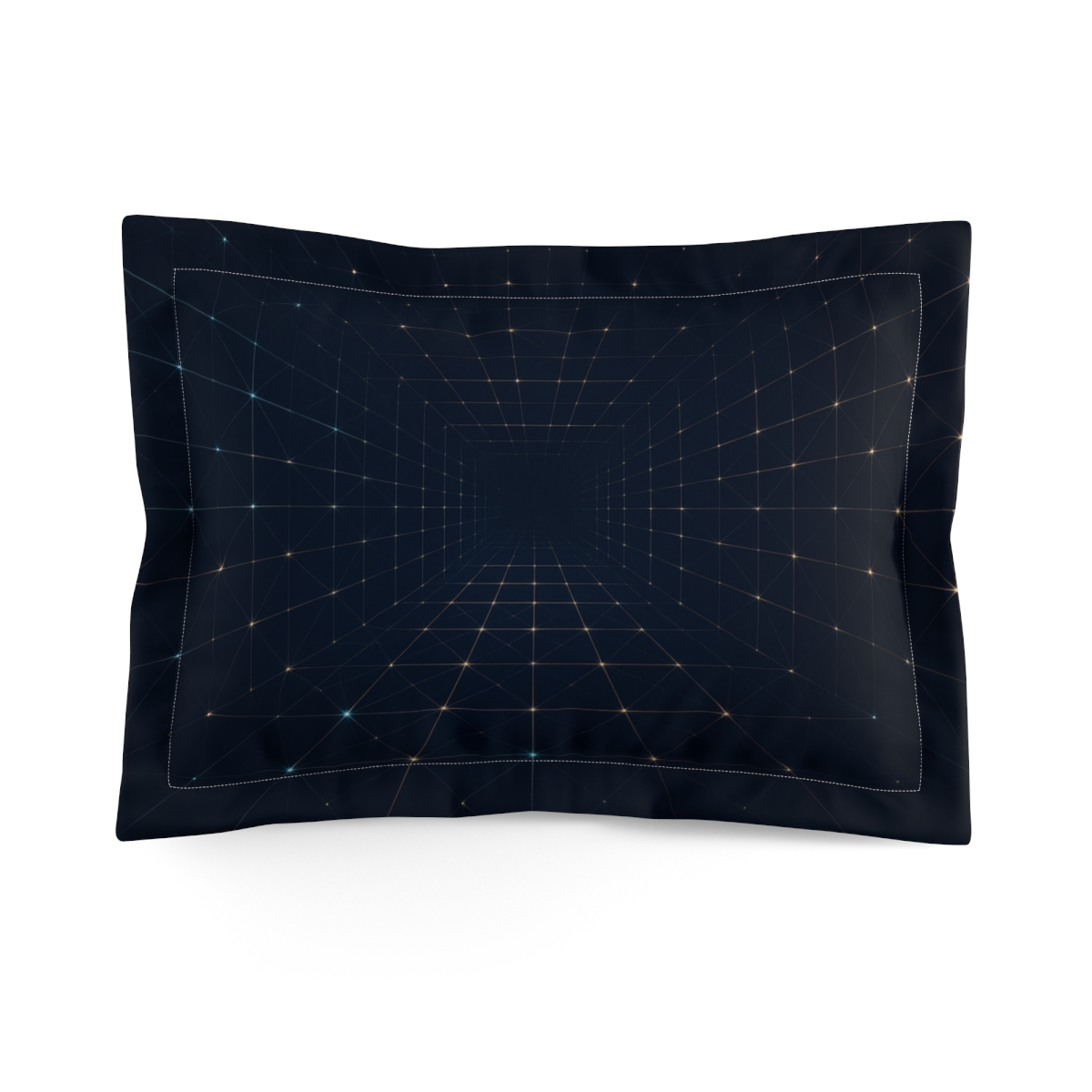 Fractal Star Lattice soft plush pillows