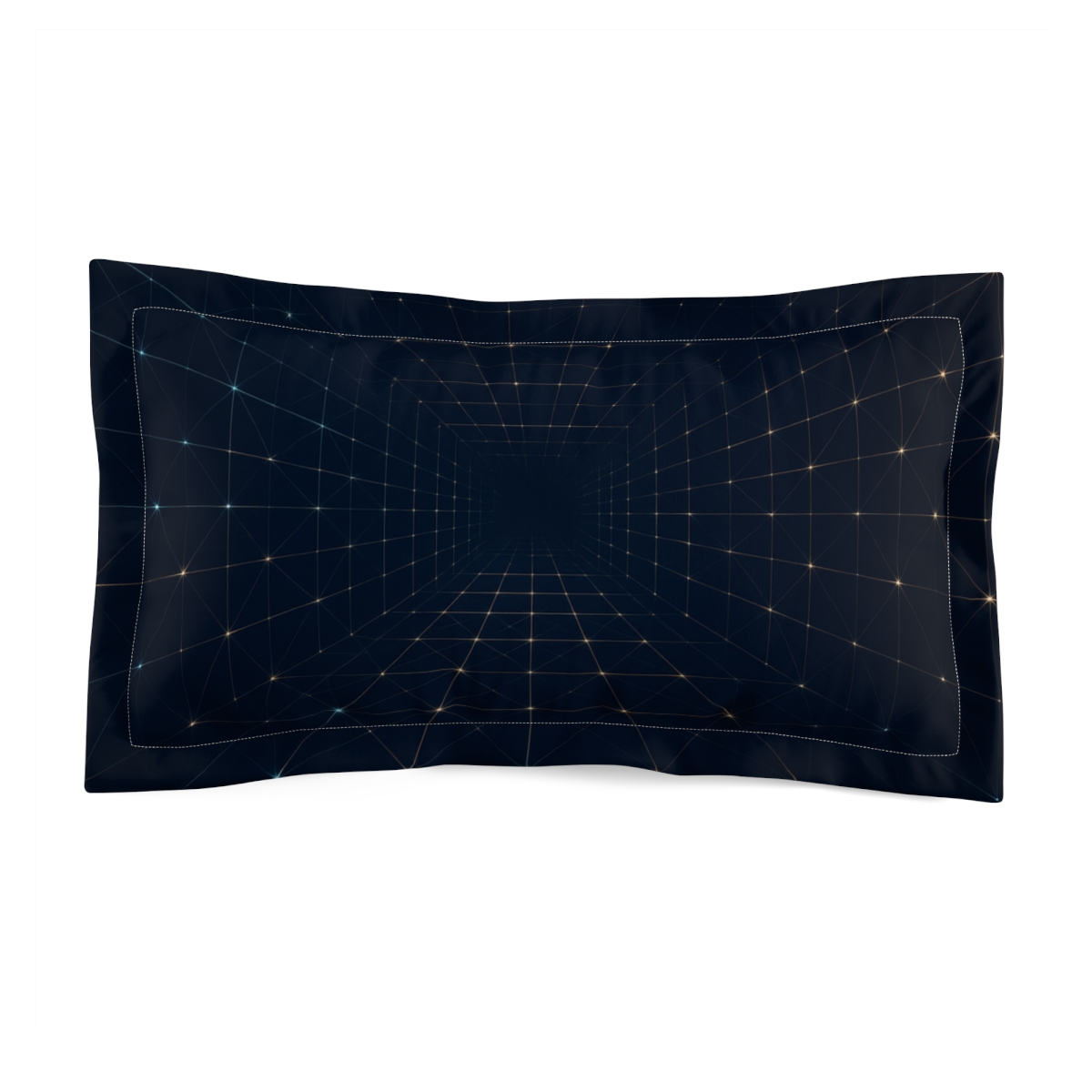 Fractal Star Lattice soft plush pillows