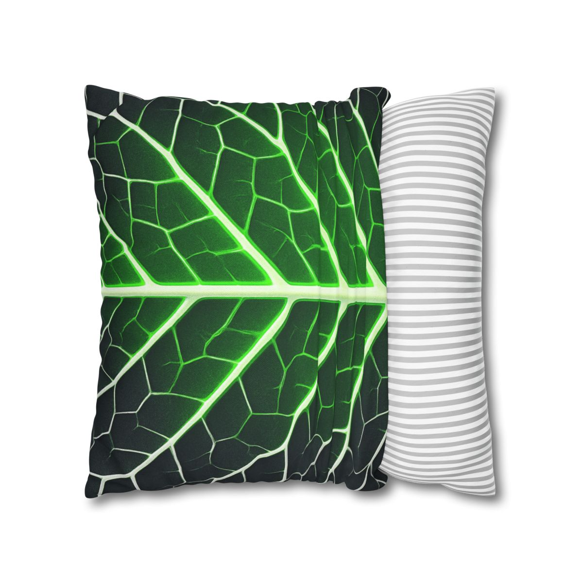 Fractaled Leaf Vein Web soft cotton pillow cases