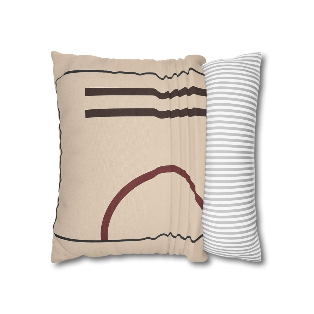 Framed Arc And Twin Columns soft cotton pillow cases