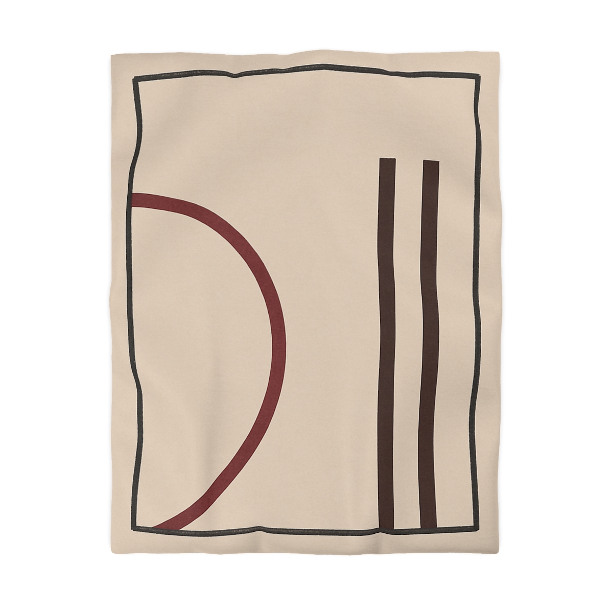 Framed Arc And Twin Columns soft comforter duvets