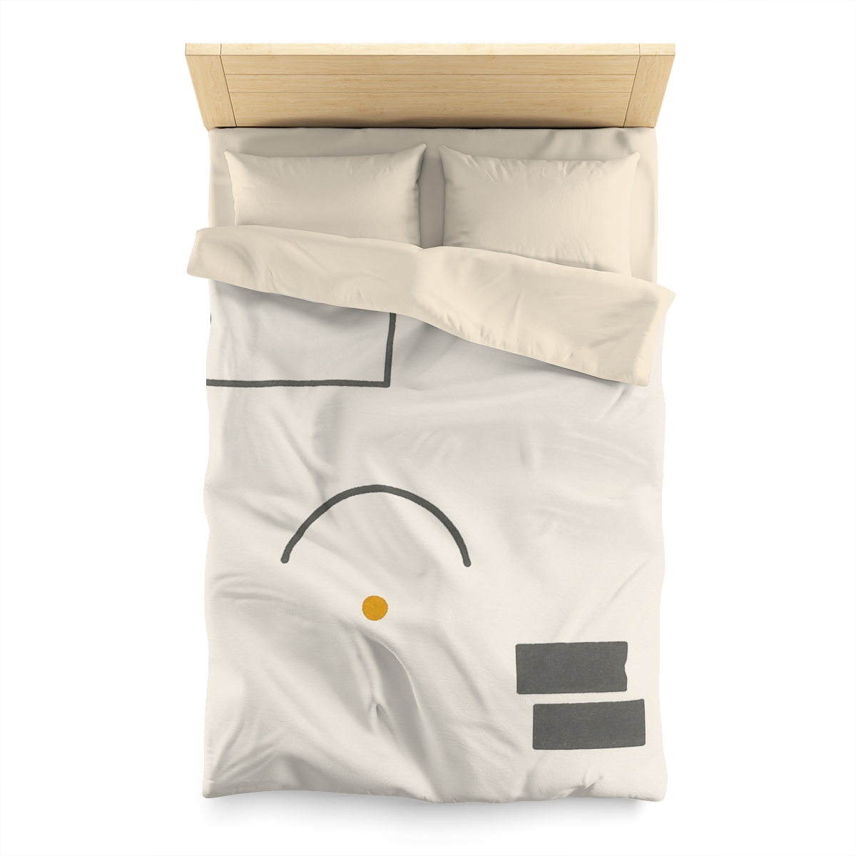 Framed Gap And Resting Arc warm winter duvets