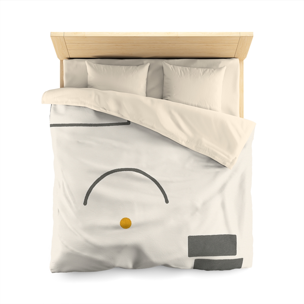 Framed Gap And Resting Arc warm winter duvets