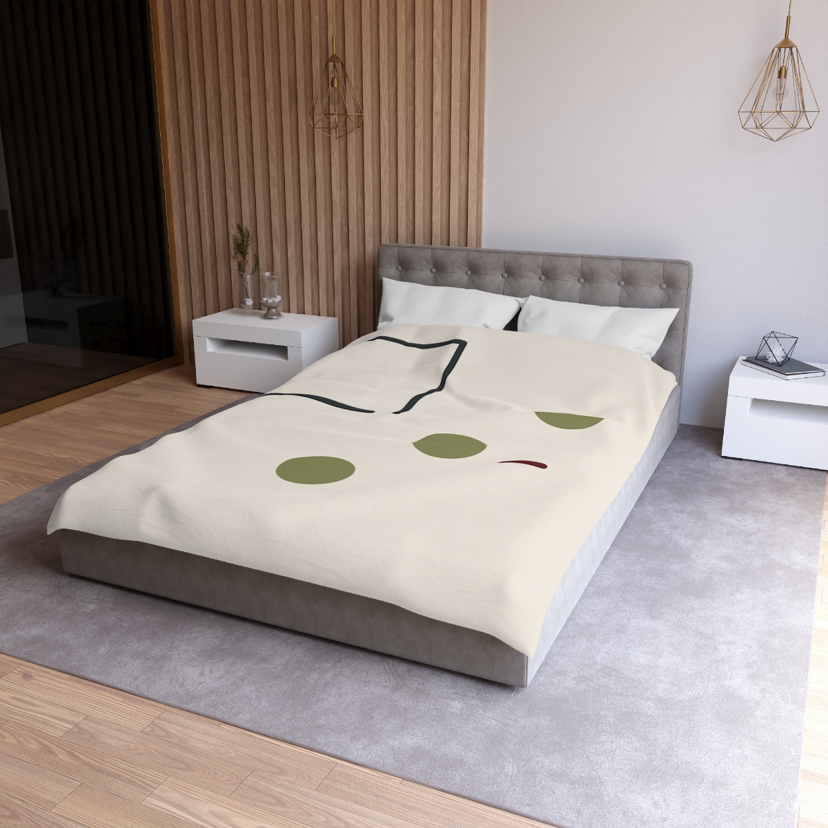 Framed Gap And Three Distant Points trendy bedroom duvets