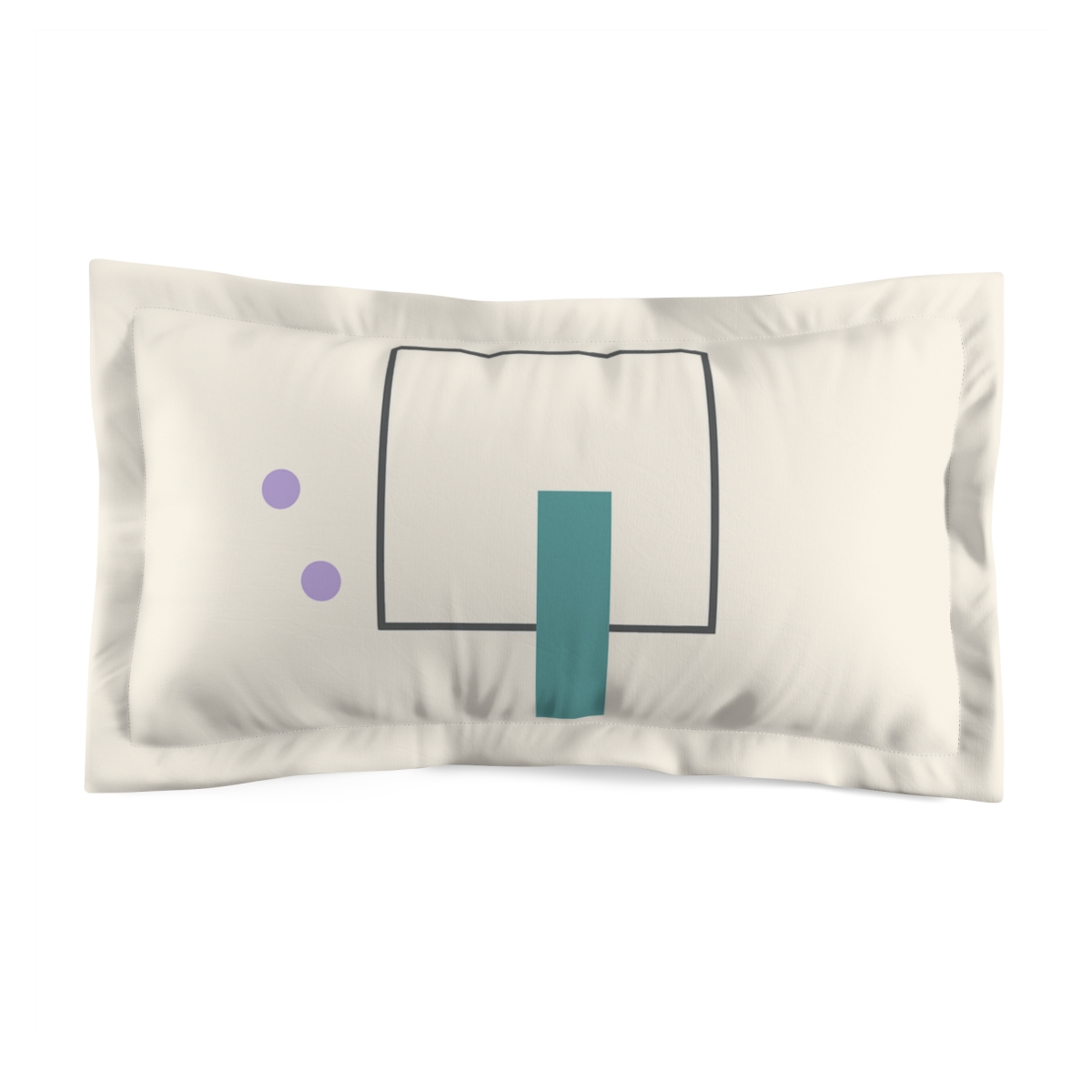 Framed Square With Sliding Bar unique shape pillows