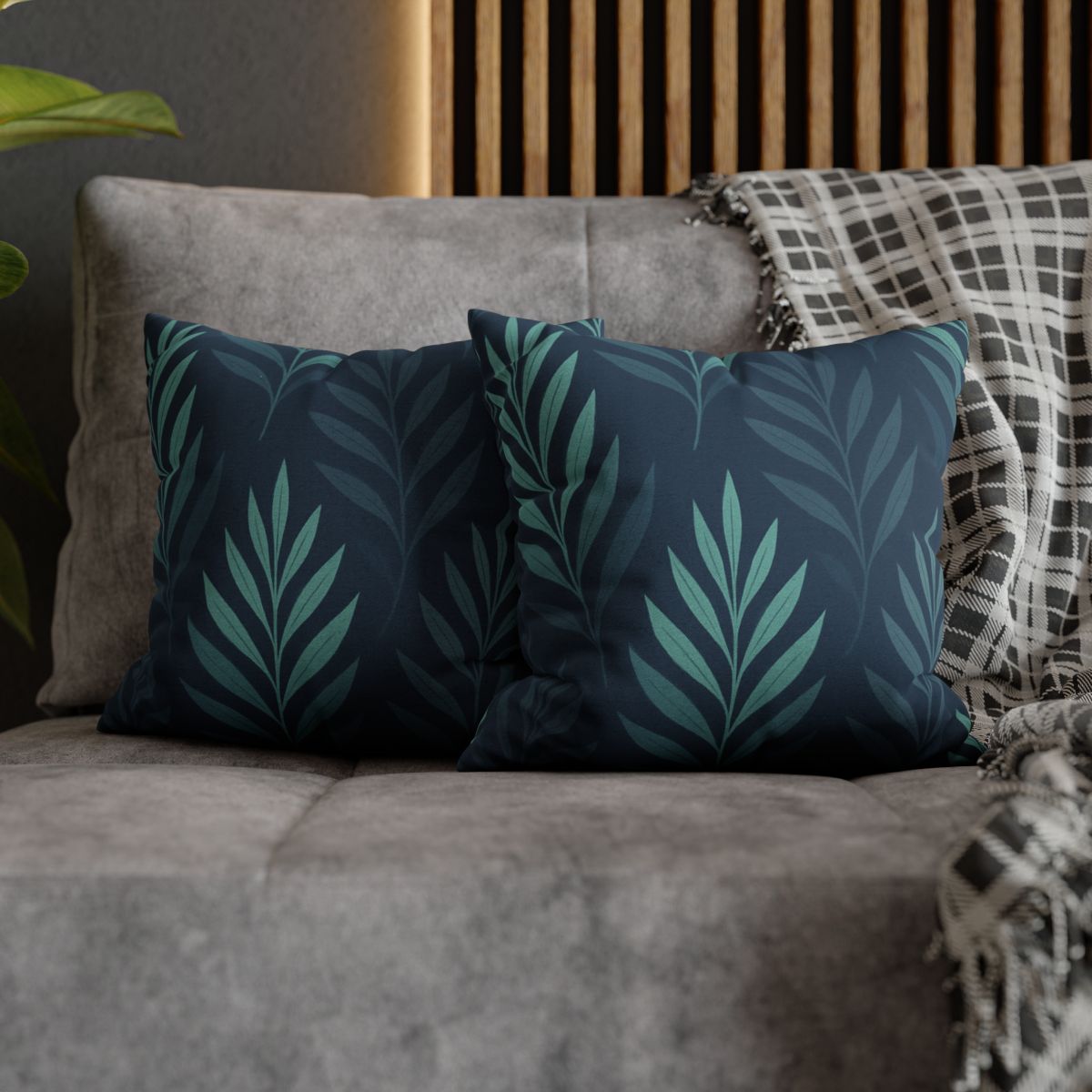 Frond Echo Rhythm soft cotton pillow cases