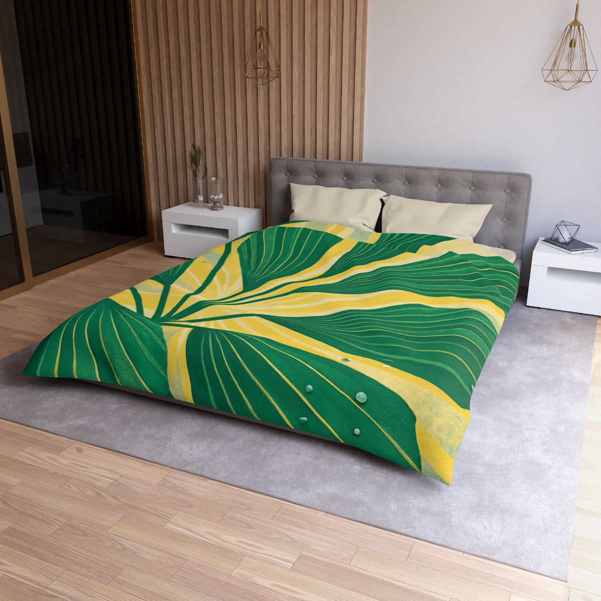 Frond Fan Radiance stylish duvet covers