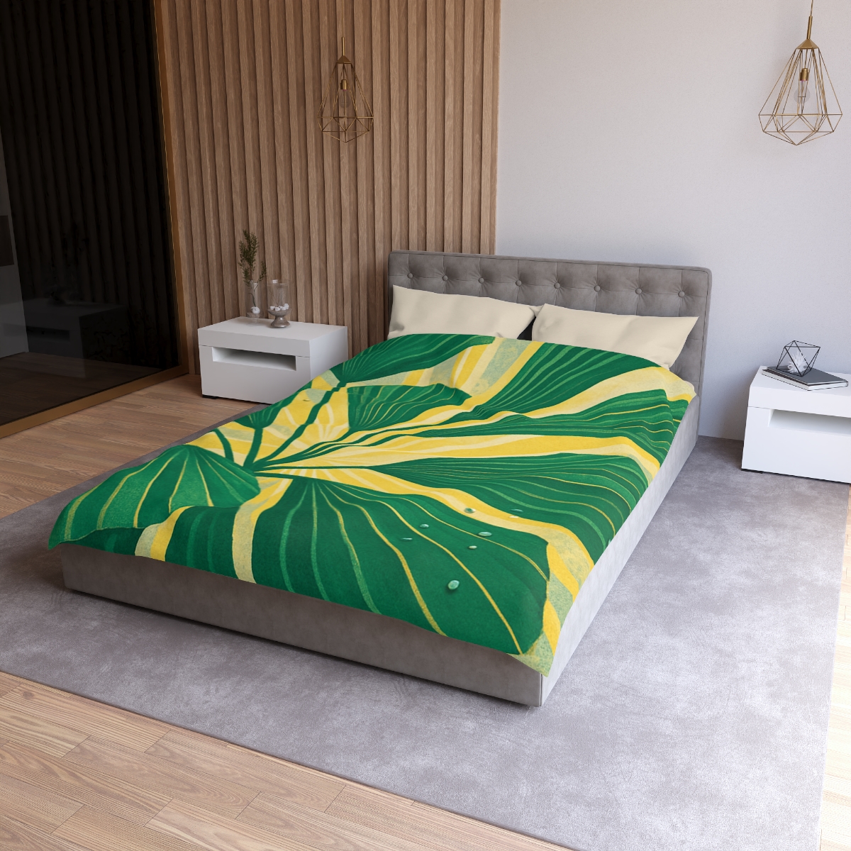 Frond Fan Radiance stylish duvet covers