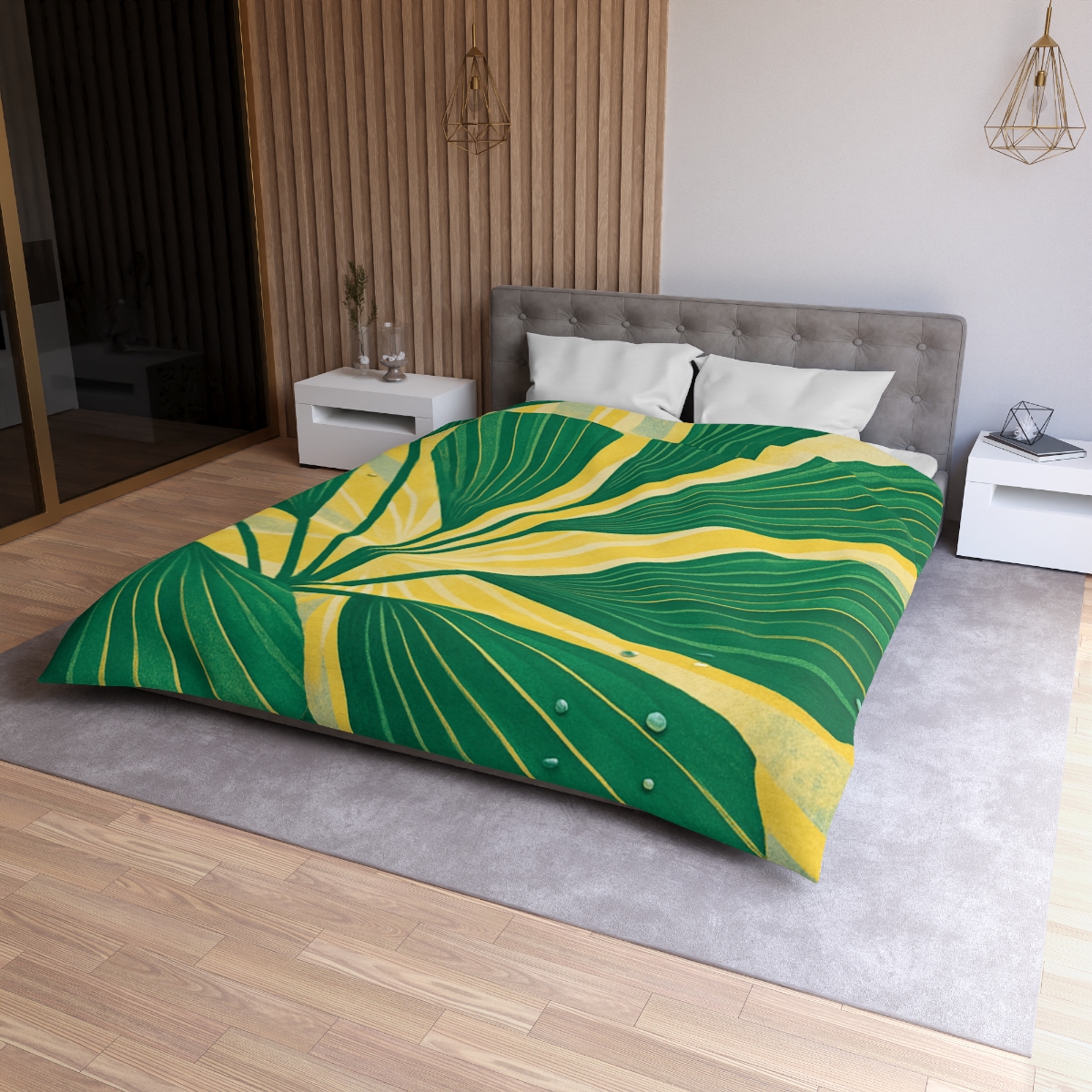 Frond Fan Radiance stylish duvet covers