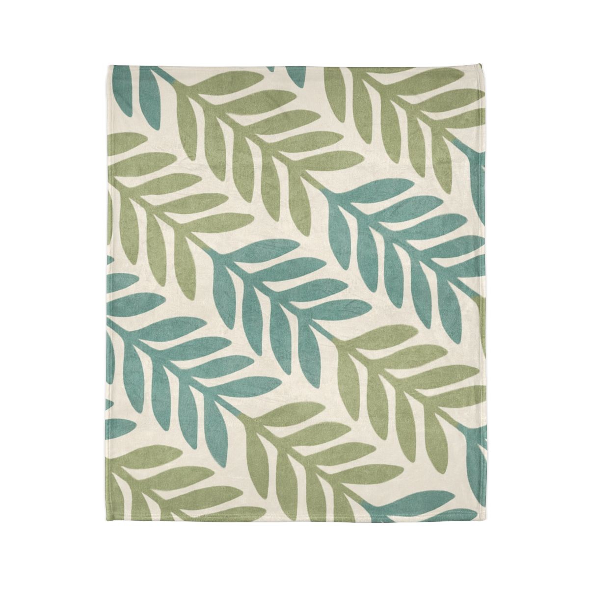 Frond Geometry Sequence unique gift blankets