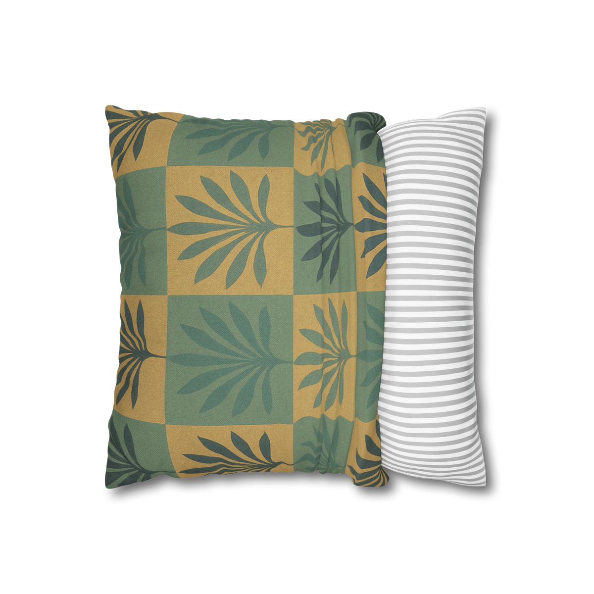 Frond Grid Harmony custom pillow cases