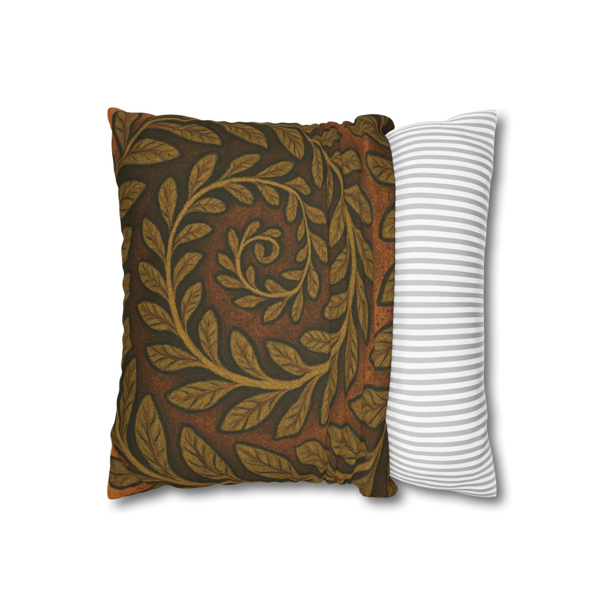 Frond Spiral Weave personalized pillow covers