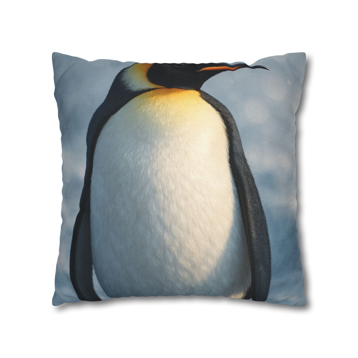 Frost Halo Emperor Penguin comfortable bedding pillow covers