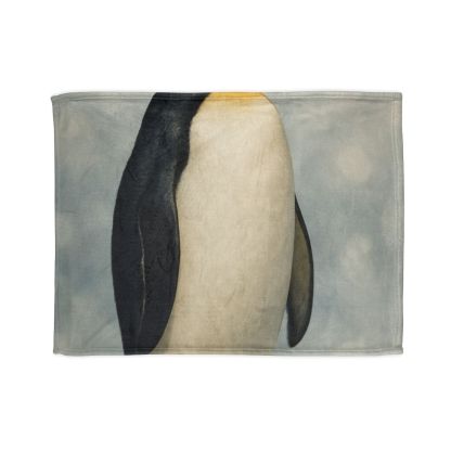 Frost Hush Emperor Penguin trendy patterned blankets