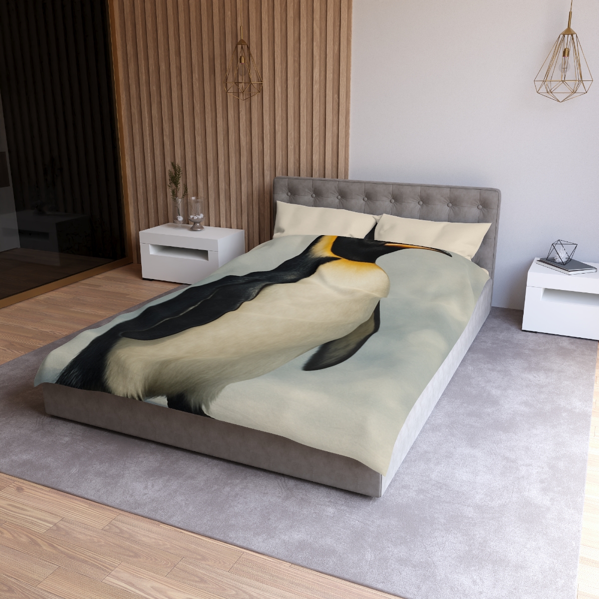 Frost Hush Emperor Penguin stylish duvet covers