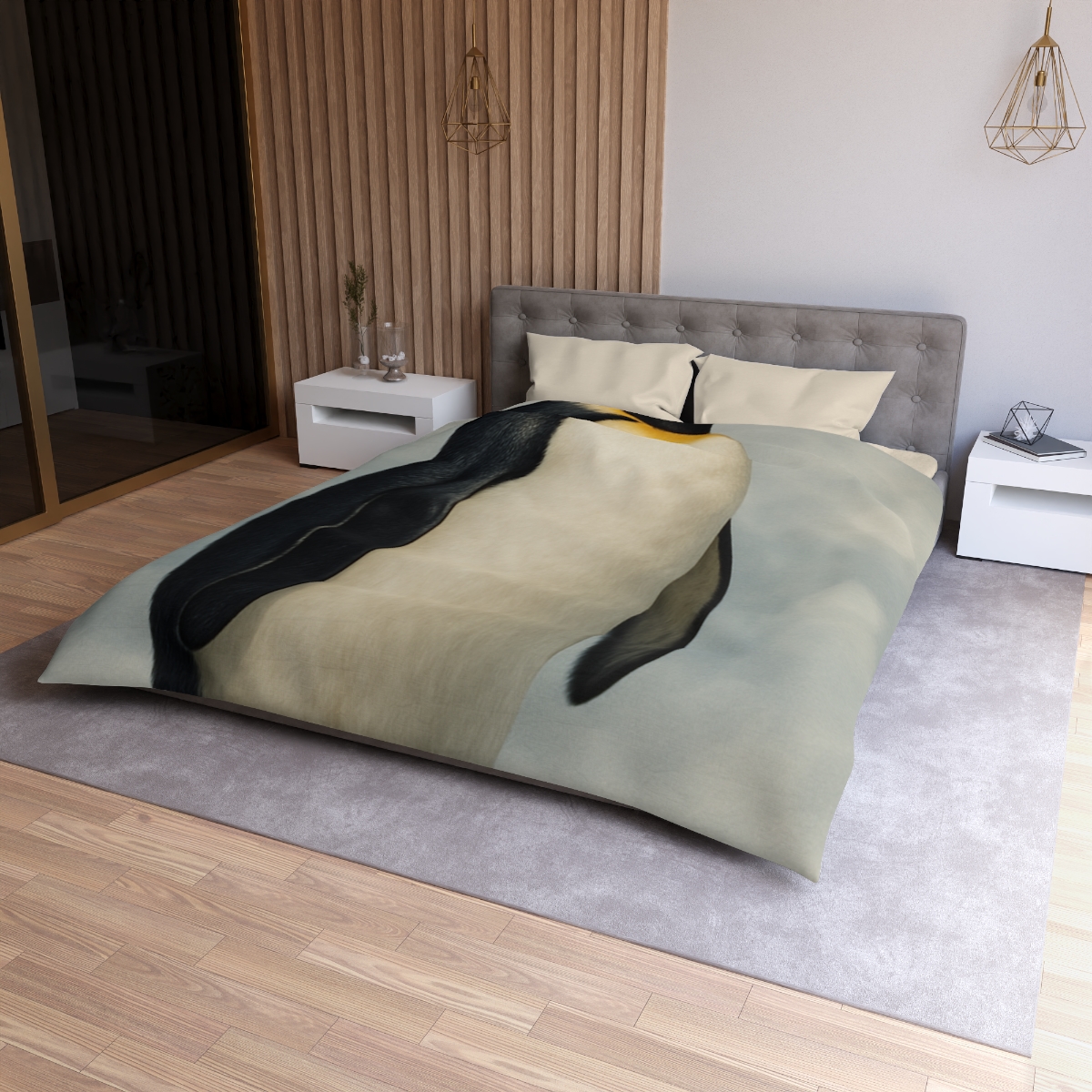 Frost Hush Emperor Penguin stylish duvet covers