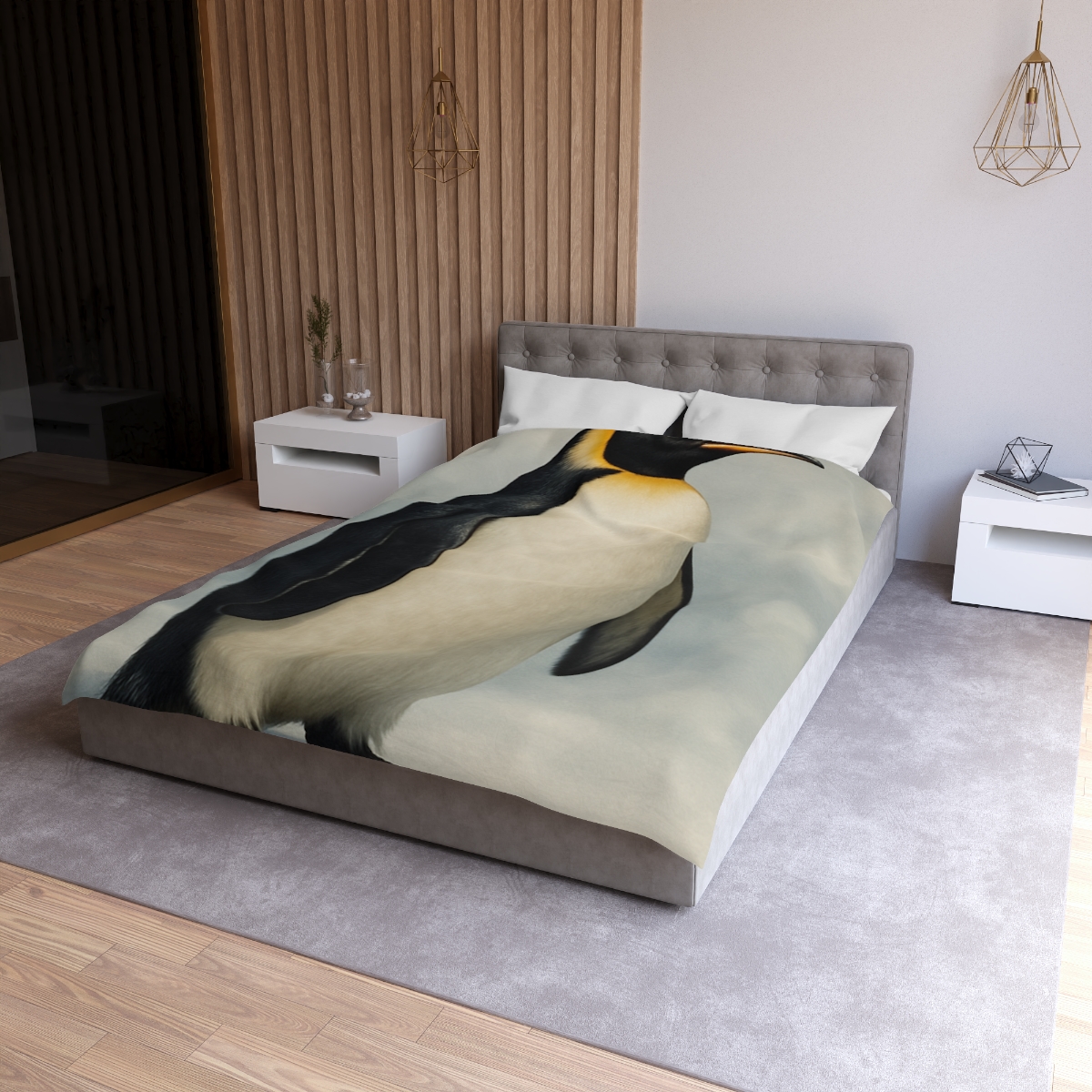 Frost Hush Emperor Penguin stylish duvet covers