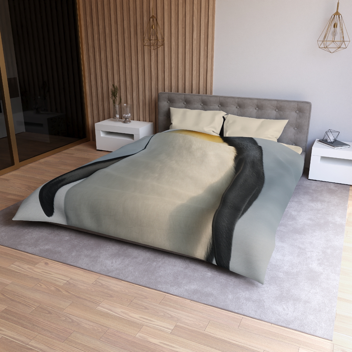 Frost Line Emperor Penguin stylish duvet covers