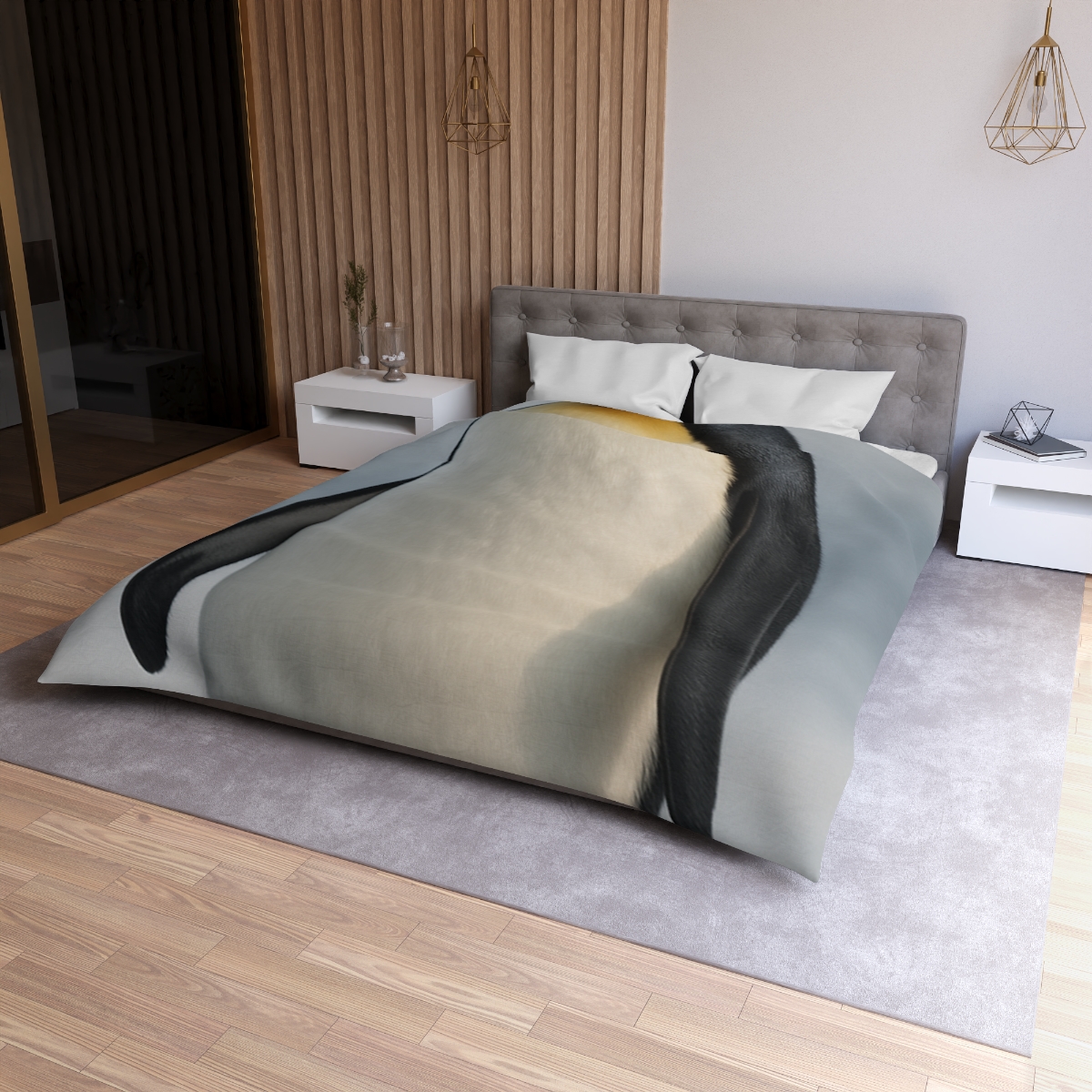 Frost Line Emperor Penguin stylish duvet covers