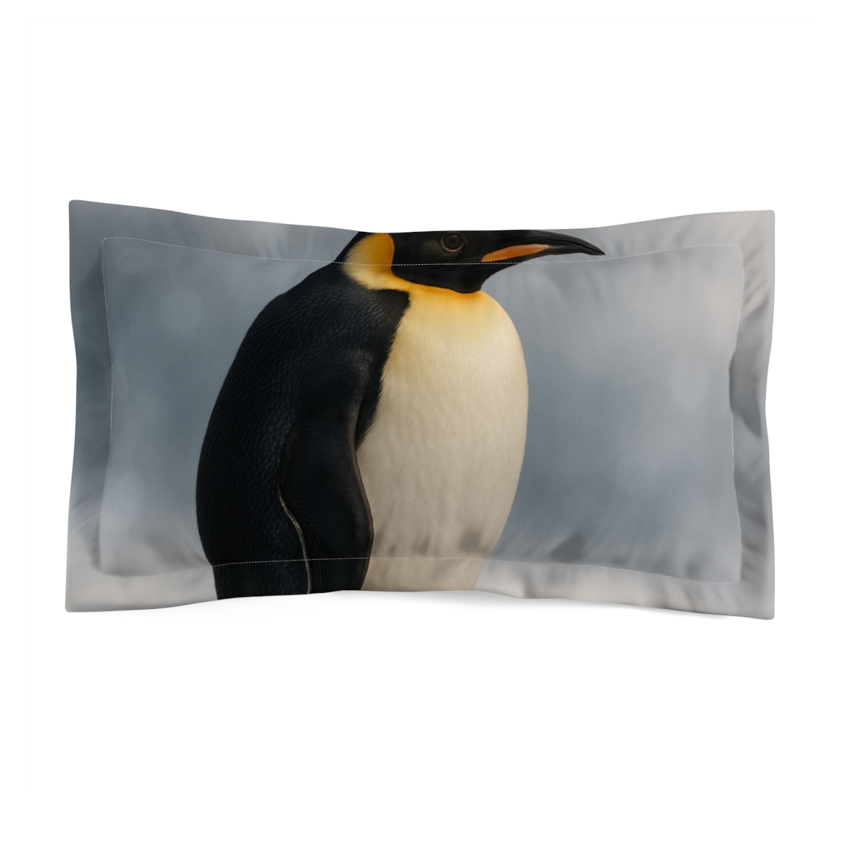 Frostlight Vigil Emperor Penguin custom pillows