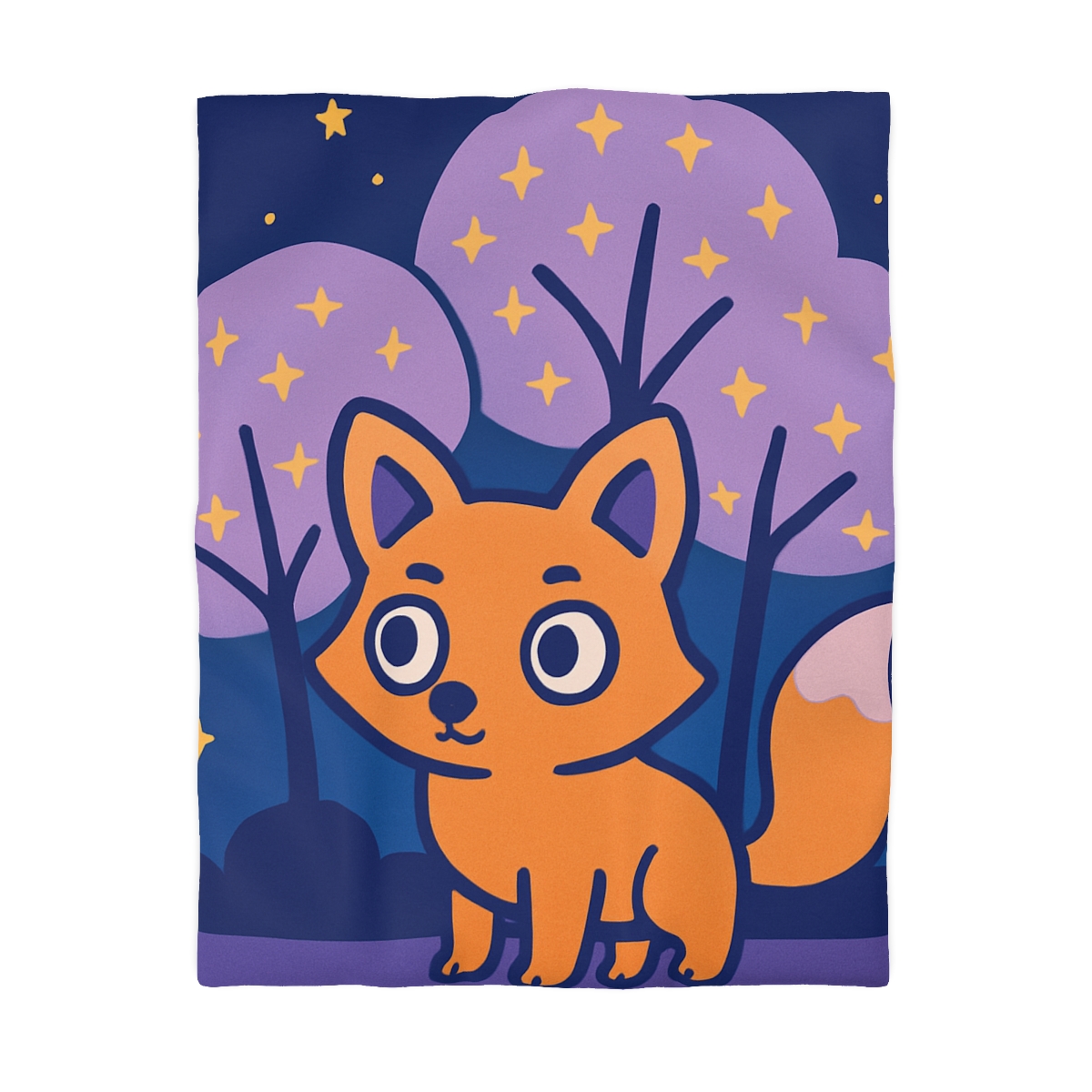 Galactic Forest Fox duvets for gifts