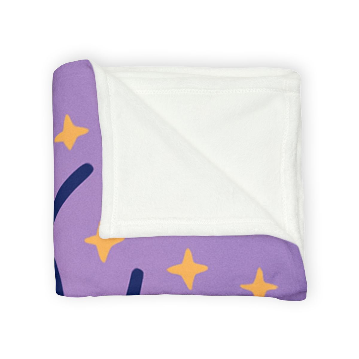 Galactic Forest Fox soft fleece blankets