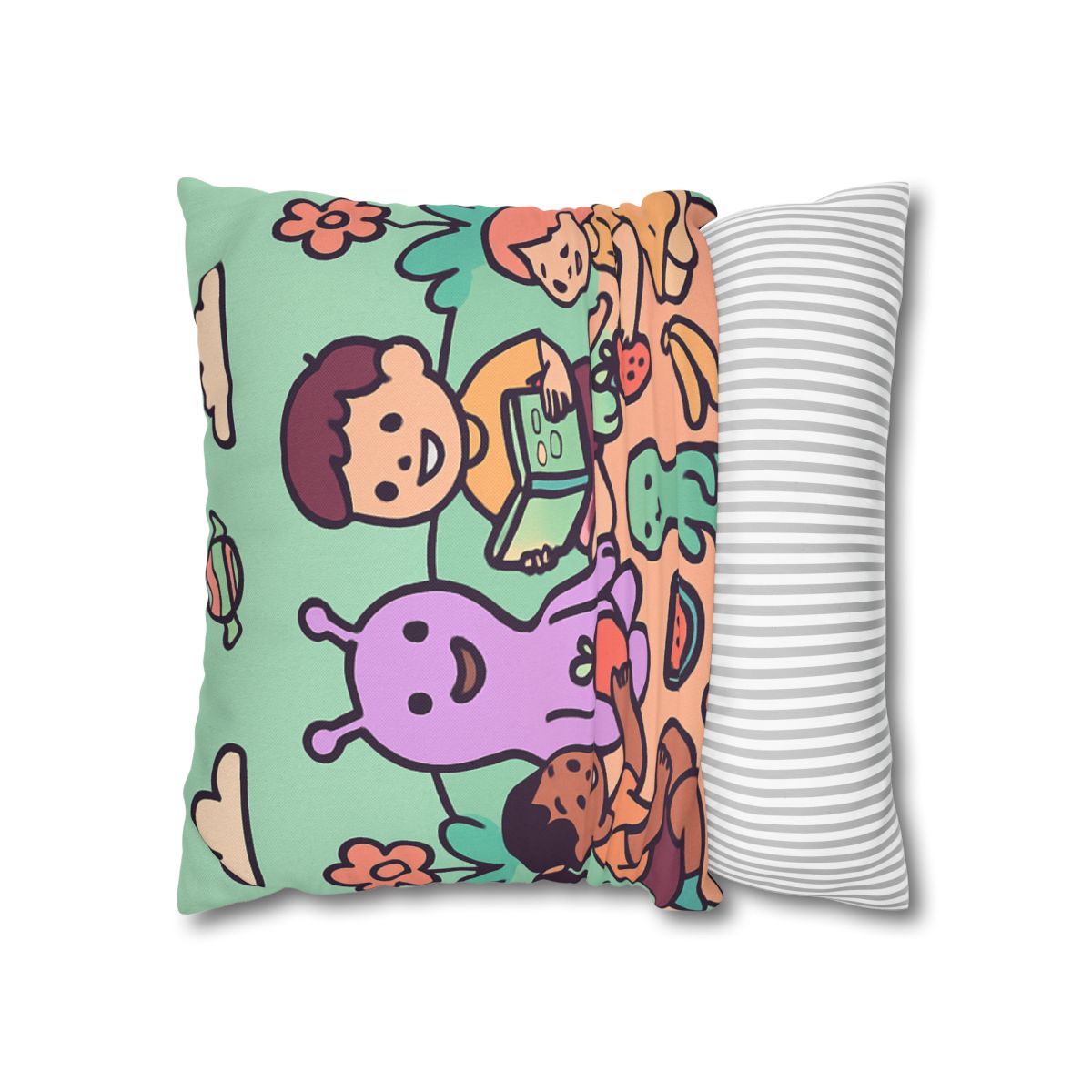 Galactic Garden Picnic stylish decorative pillowcases