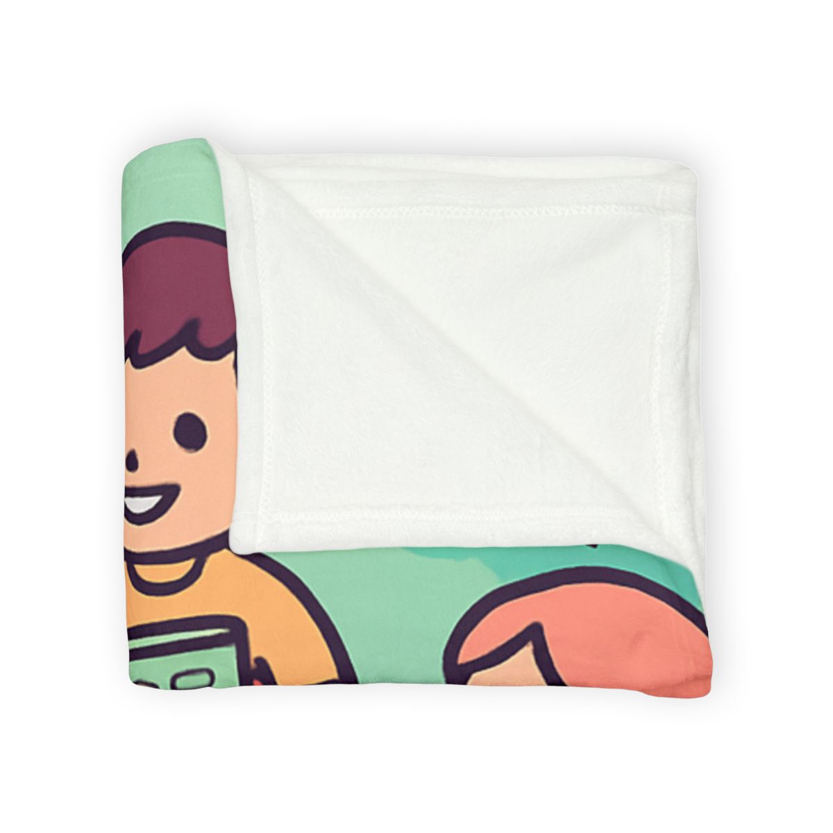 Galactic Garden Picnic personalized cozy blankets