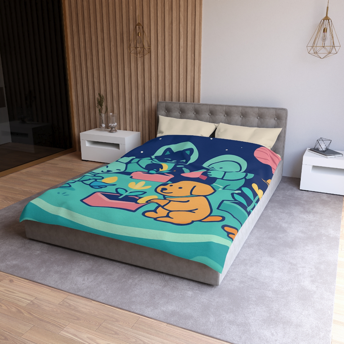 Galactic Gardeners duvets for gifts