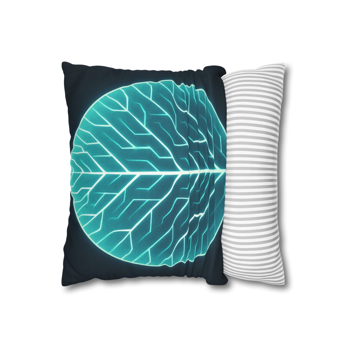 Galactic Leaf Vein Circuit comfortable bedding pillow covers