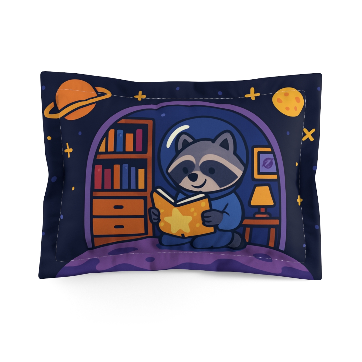 Galactic Library Among The Stars custom pillows