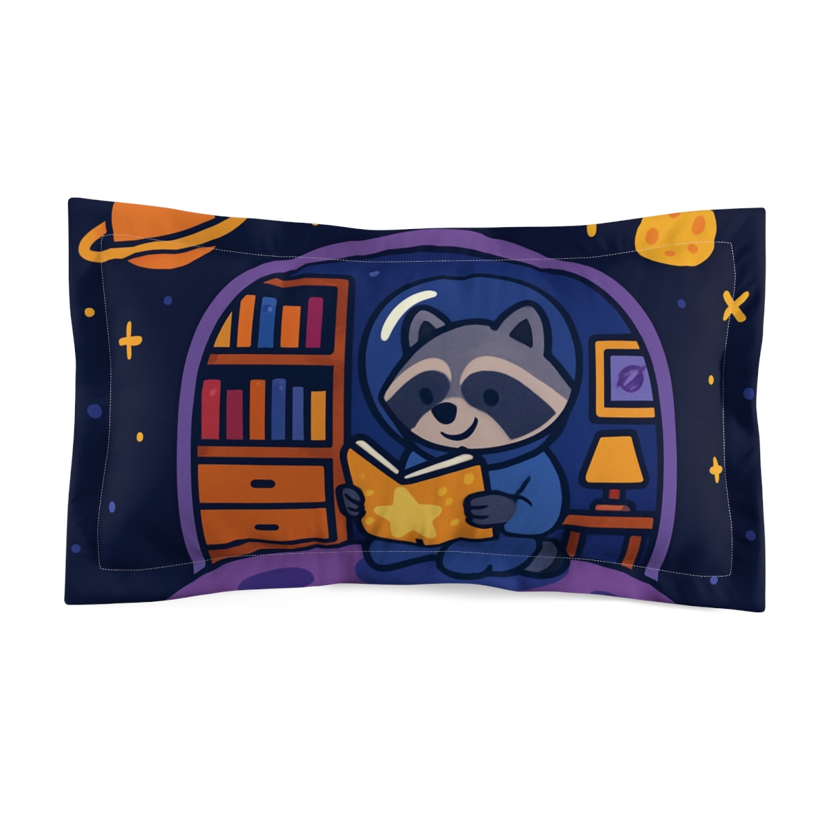 Galactic Library Among The Stars custom pillows