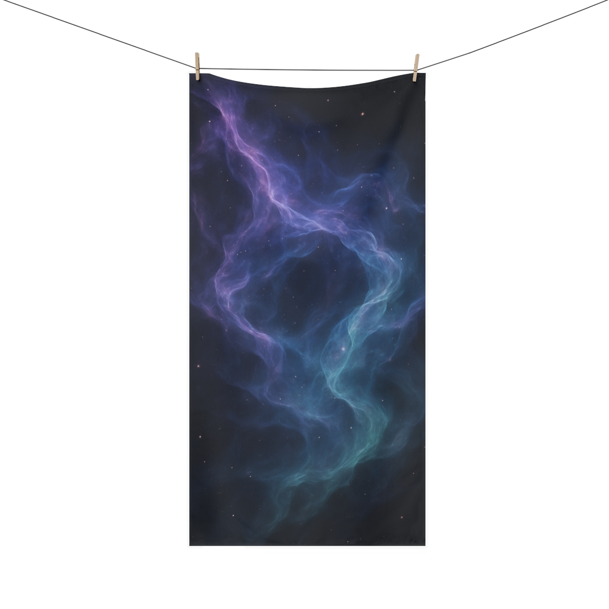 Galactic Mirage Veil soft cotton towels