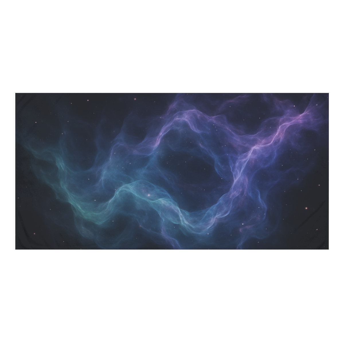Galactic Mirage Veil soft cotton towels