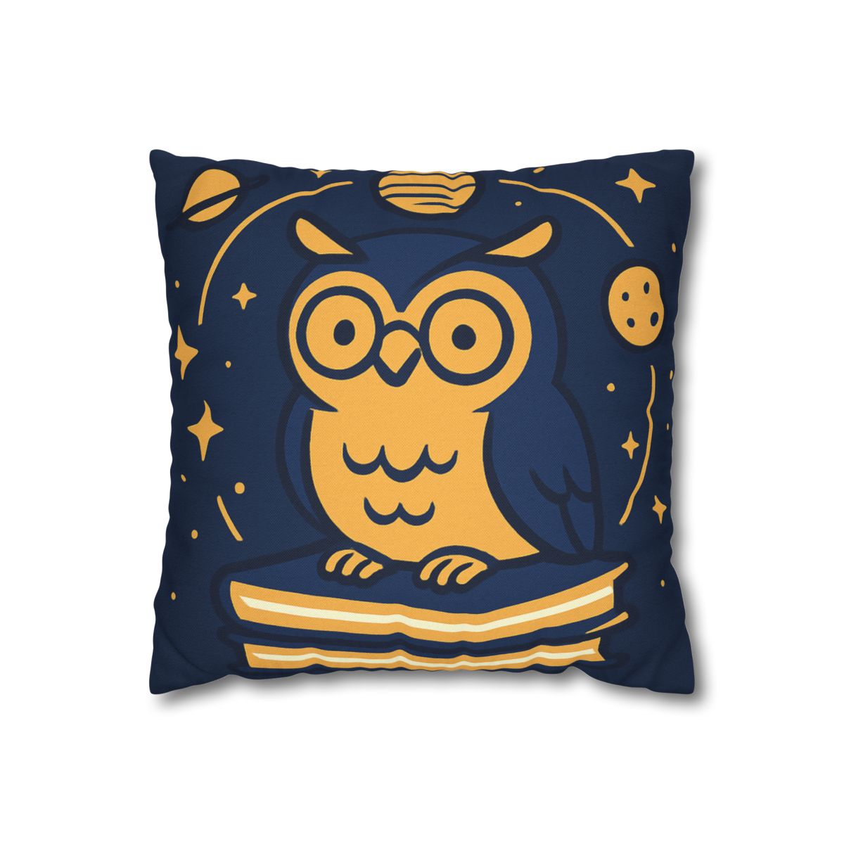 Galactic Owl Library custom pillow cases