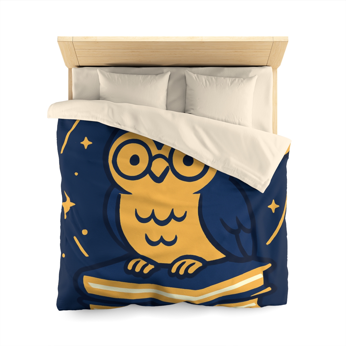 Galactic Owl Library stylish duvet covers