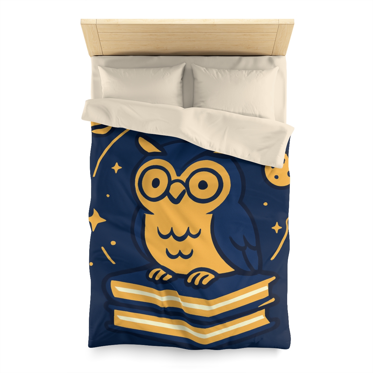 Galactic Owl Library stylish duvet covers
