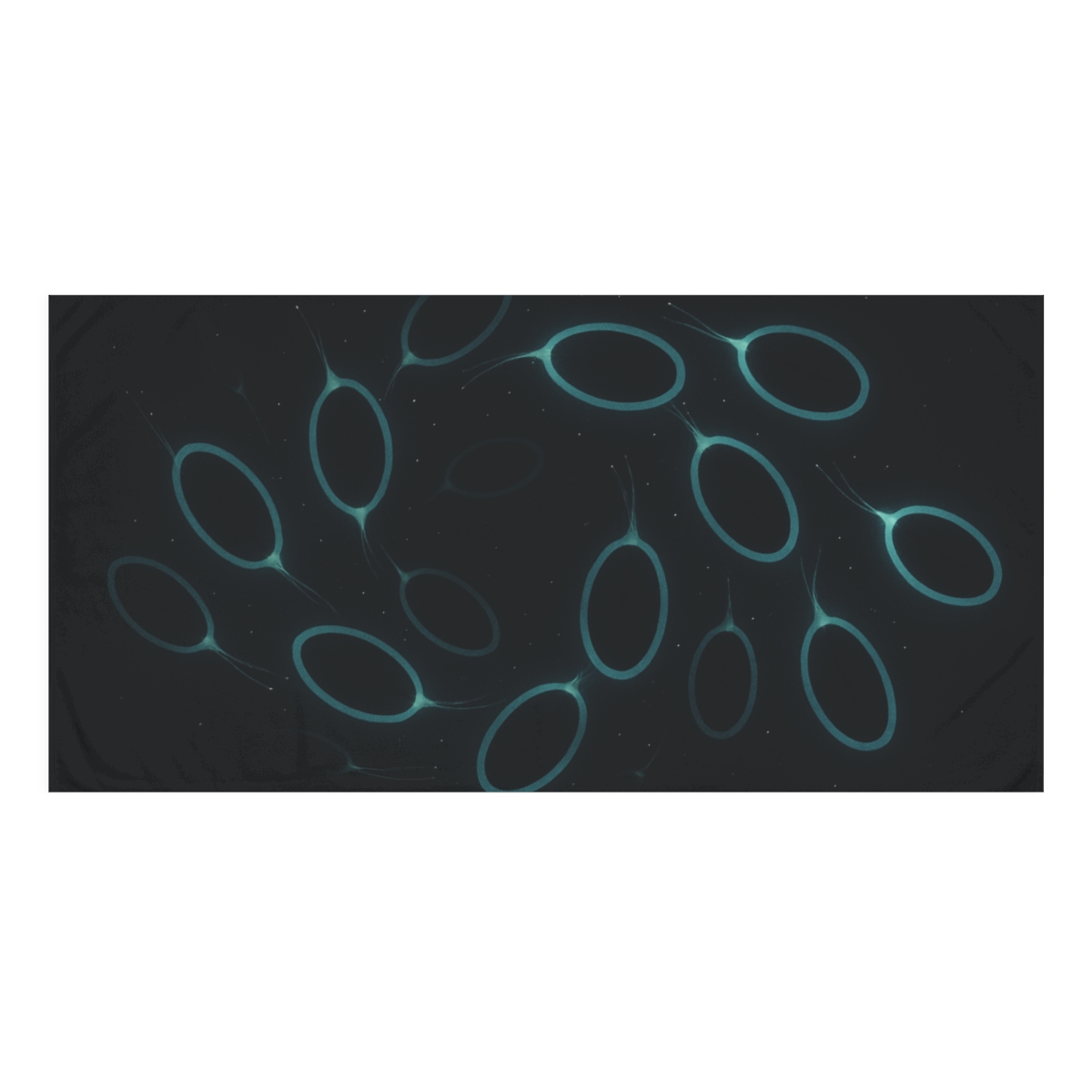 Galactic Seed Cluster soft cotton towels