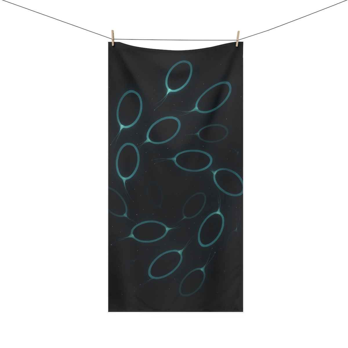 Galactic Seed Cluster soft cotton towels