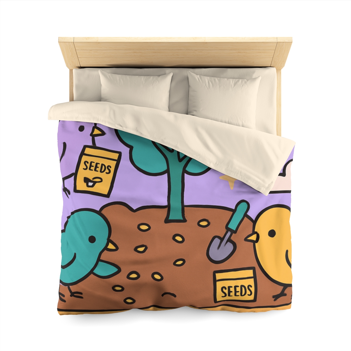 Galaxy Garden Aviary unique patterned duvets