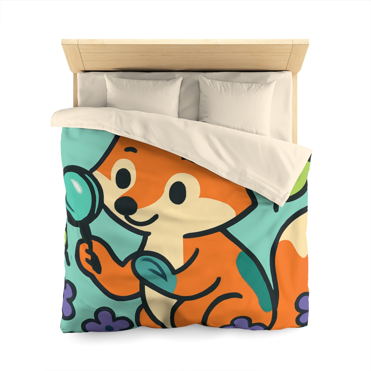 Galaxy Garden Fox trendy bedroom duvets