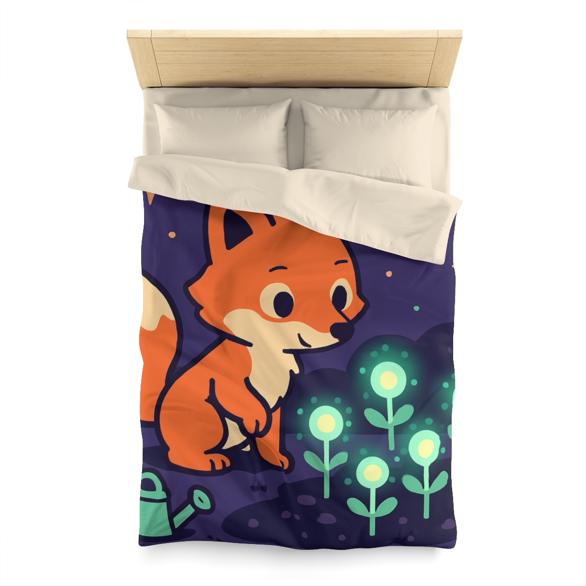 Galaxy Garden Fox warm winter duvets