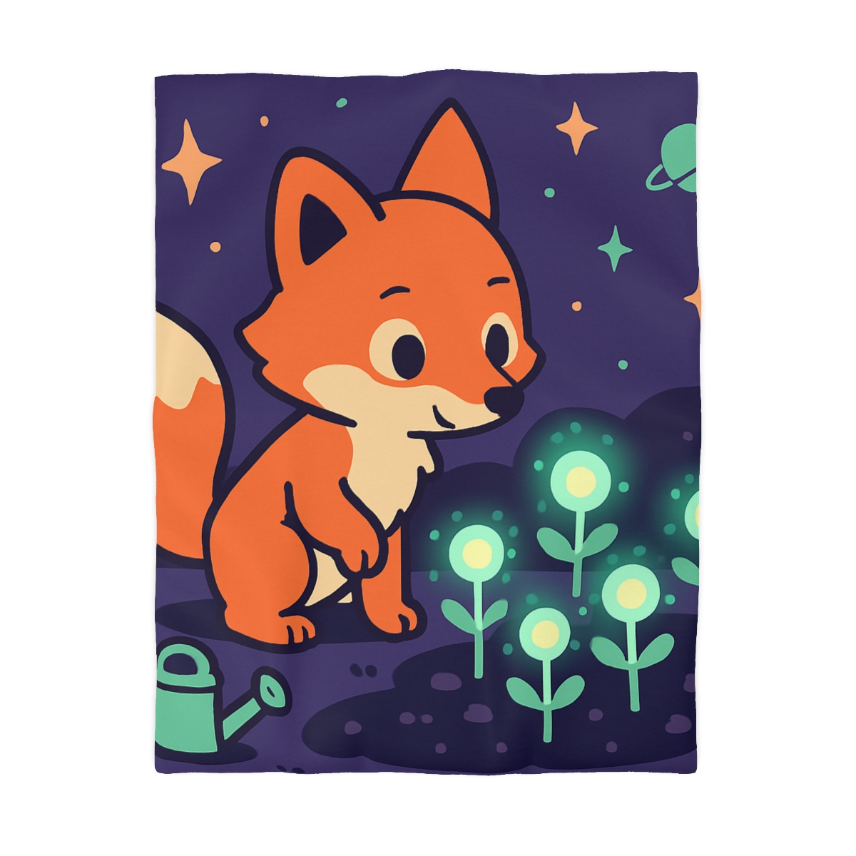 Galaxy Garden Fox warm winter duvets