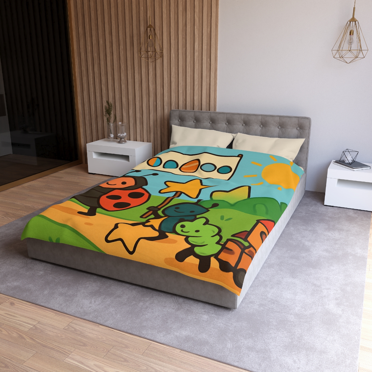 Galaxy Garden Insect Parade duvets for gifts