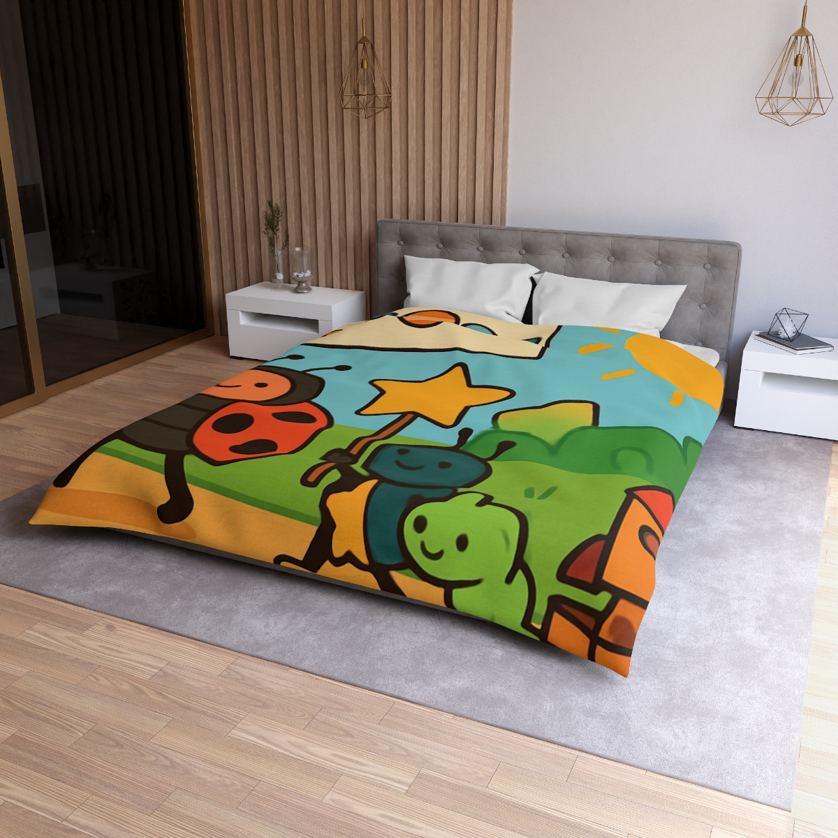 Galaxy Garden Insect Parade duvets for gifts