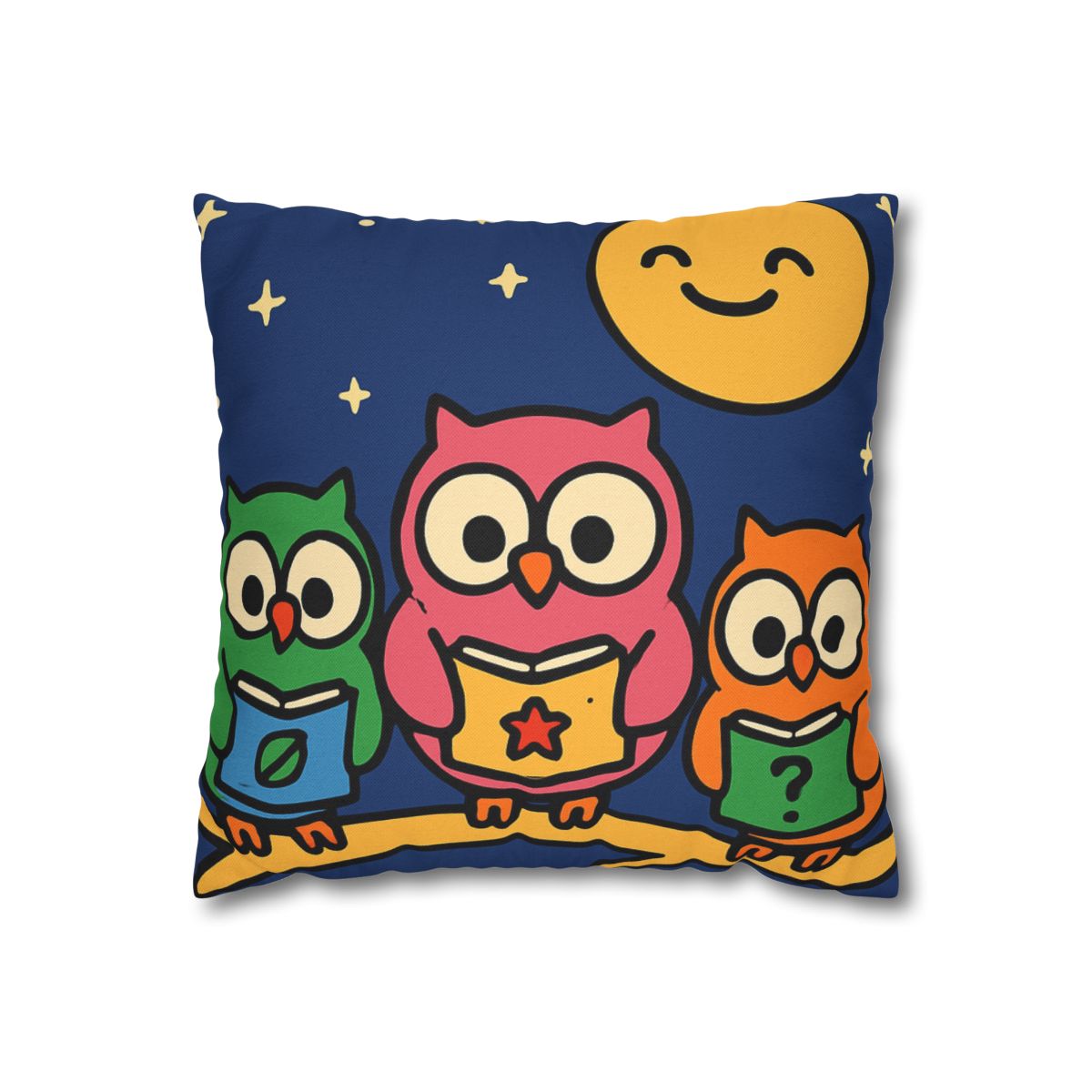 Galaxy Garden Of Curious Owls unique gift pillow cases